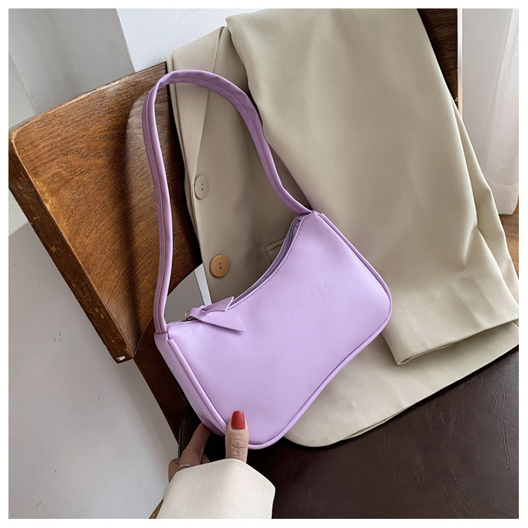 Sheng shi Handbags 2020 New Korean Version of the Western Style Shoulder Bag Simple Wild Red Underarm Package Fashion