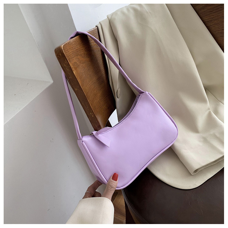 Sheng shi Handbags 2020 New Korean Version of the Western Style Shoulder Bag Simple Wild Red Underarm Package Fashion