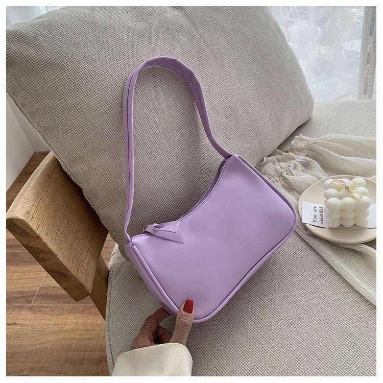 Sheng shi Handbags 2020 New Korean Version of the Western Style Shoulder Bag Simple Wild Red Underarm Package Fashion