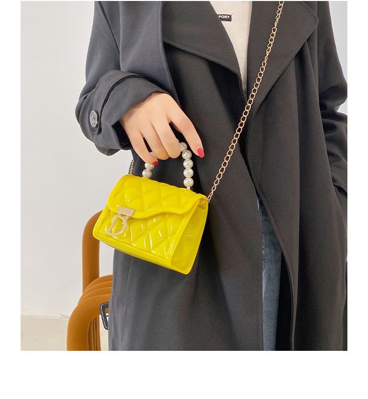 New Rhombus Gel Bag 2021ladies Handbags Fashion Women's Cross-Body Bag Chanel-Style Gel Bag