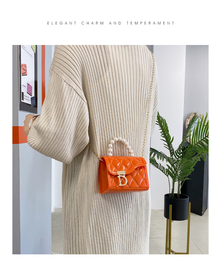 New Rhombus Gel Bag 2021ladies Handbags Fashion Women's Cross-Body Bag Chanel-Style Gel Bag