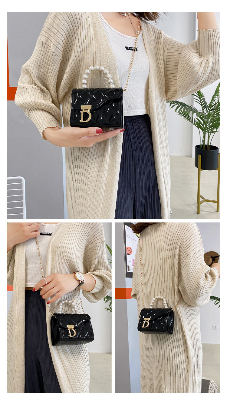 New Rhombus Gel Bag 2021ladies Handbags Fashion Women's Cross-Body Bag Chanel-Style Gel Bag