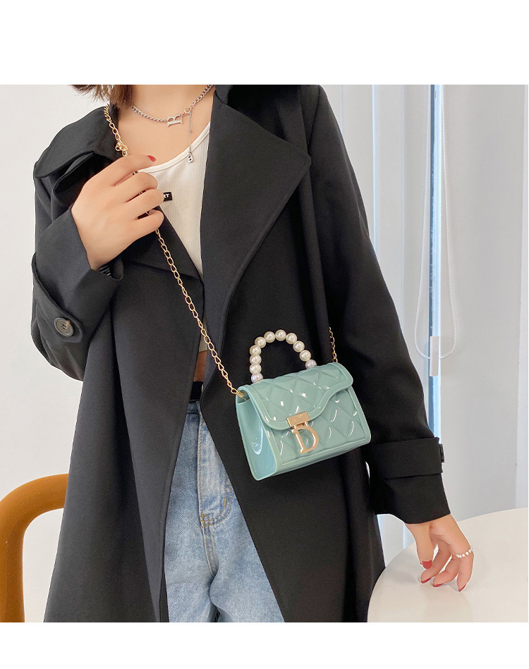 New Rhombus Gel Bag 2021ladies Handbags Fashion Women's Cross-Body Bag Chanel-Style Gel Bag