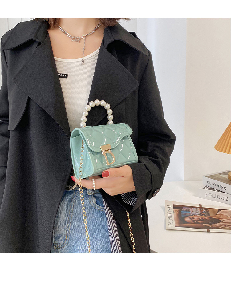 New Rhombus Gel Bag 2021ladies Handbags Fashion Women's Cross-Body Bag Chanel-Style Gel Bag