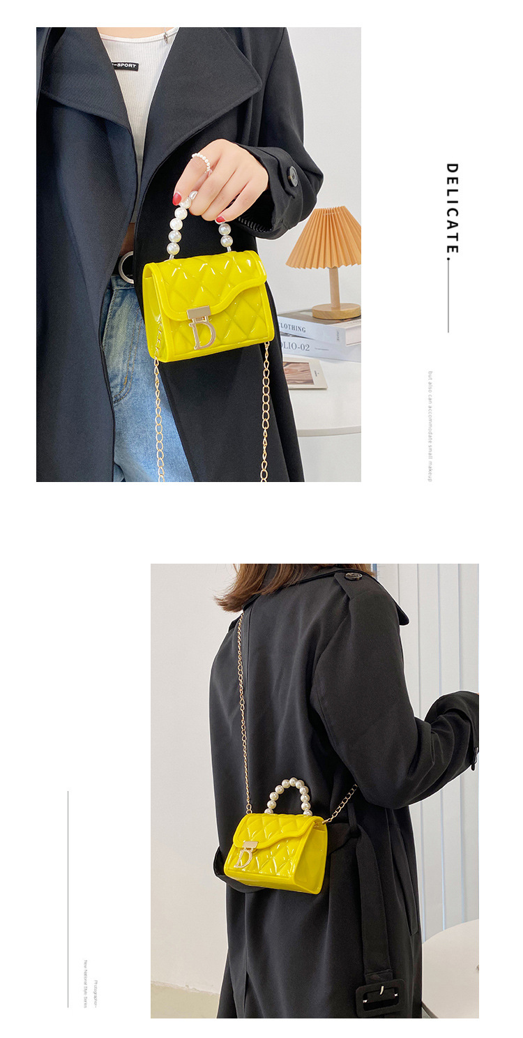 New Rhombus Gel Bag 2021ladies Handbags Fashion Women's Cross-Body Bag Chanel-Style Gel Bag