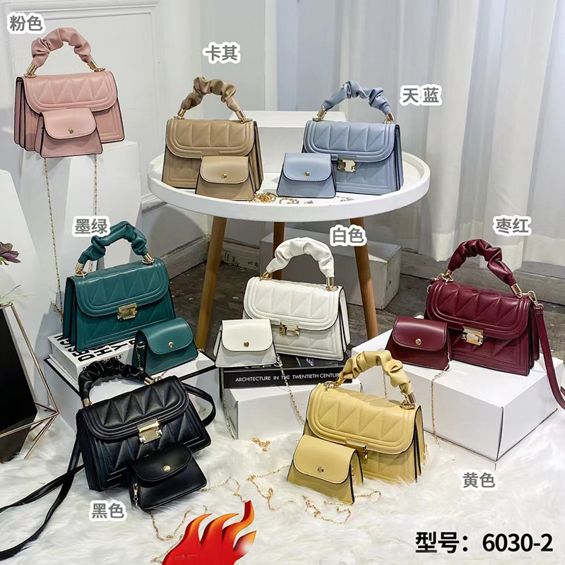 Foreign Trade Bag for Women 2022 New Fashion Korean Style Jelly Small Bag Mother and Child Bag Shoulder Crossbody Women's Bag Handbags Foreign Trade Bag for Women 2022 New Fashion Korean Style Jelly Small Bag Mother and Child Bag Shoulder Crossbody Women's Bag Handbags