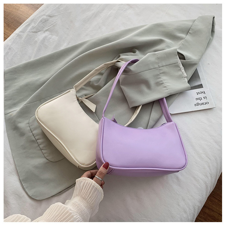 Sheng shi Handbags 2020 New Korean Version of the Western Style Shoulder Bag Simple Wild Red Underarm Package Fashion Sheng shi Handbags 2020 New Korean Version of the Western Style Shoulder Bag Simple Wild Red Underarm Package Fashion
