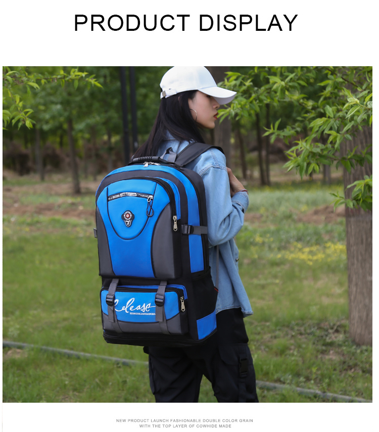 Backpack Men's Large Capacity Hiking Backpack Women's Outdoor Mountaineering Bag Luggage Bag Travel Lightweight Big Schoolbag Backpack Men's Large Capacity Hiking Backpack Women's Outdoor Mountaineering Bag Luggage Bag Travel Lightweight Big Schoolbag