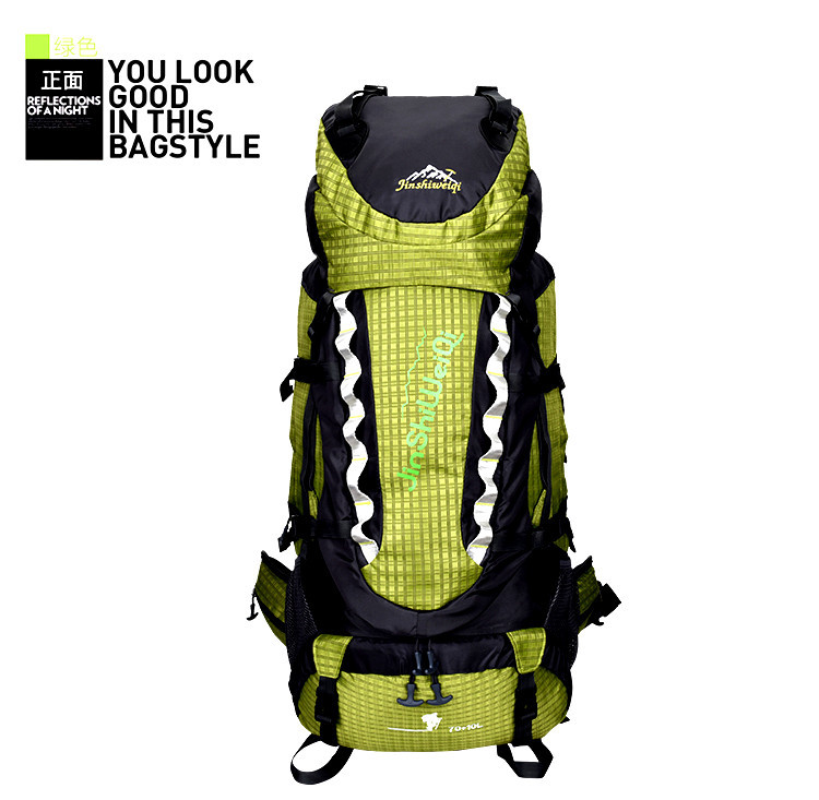 [Factory Direct Sales] Waterproof Large Capacity Outdoor Hiking Travel Mountaineering Bag Sports Backpack Travel Bag
