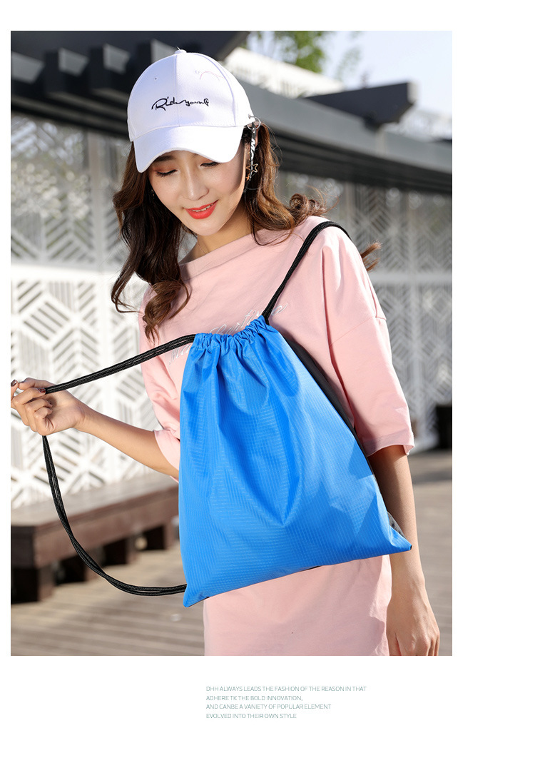 Lightweight Backpacks Drawstring Backpack Men and Women Foldable Backpack New Waterproof Travel Travel Mountaineering Bag Sports Bag