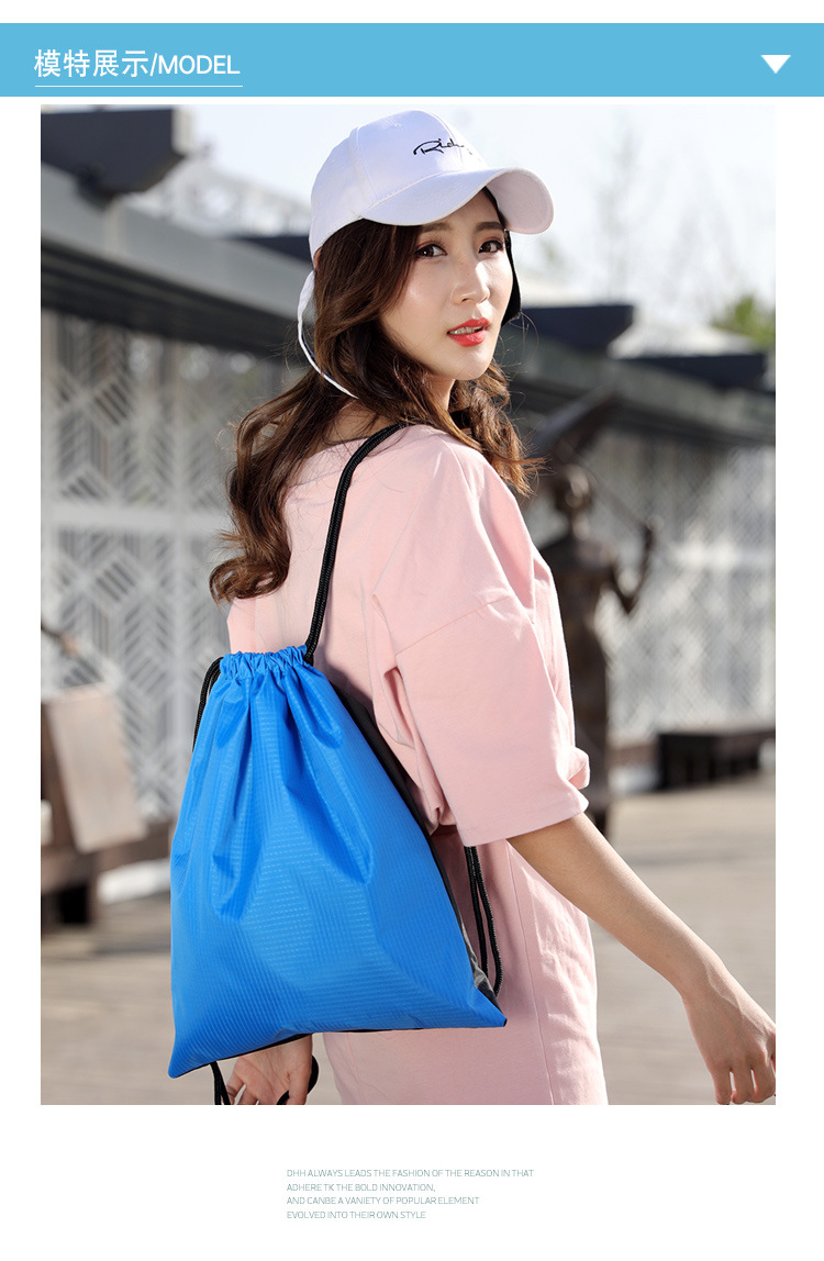 Lightweight Backpacks Drawstring Backpack Men and Women Foldable Backpack New Waterproof Travel Travel Mountaineering Bag Sports Bag