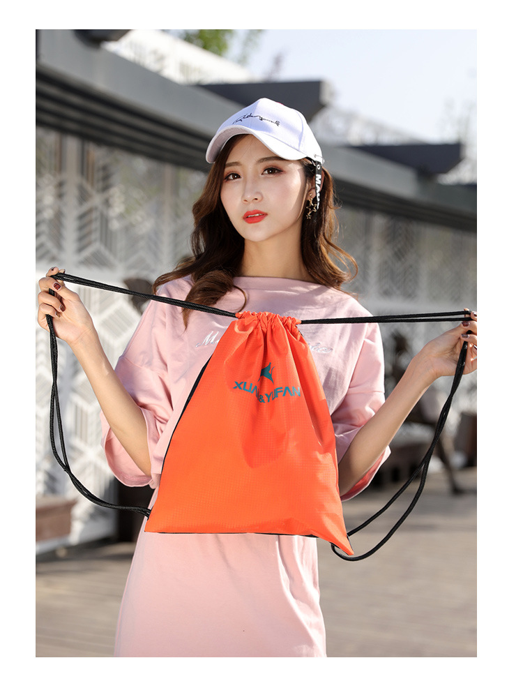Lightweight Backpacks Drawstring Backpack Men and Women Foldable Backpack New Waterproof Travel Travel Mountaineering Bag Sports Bag