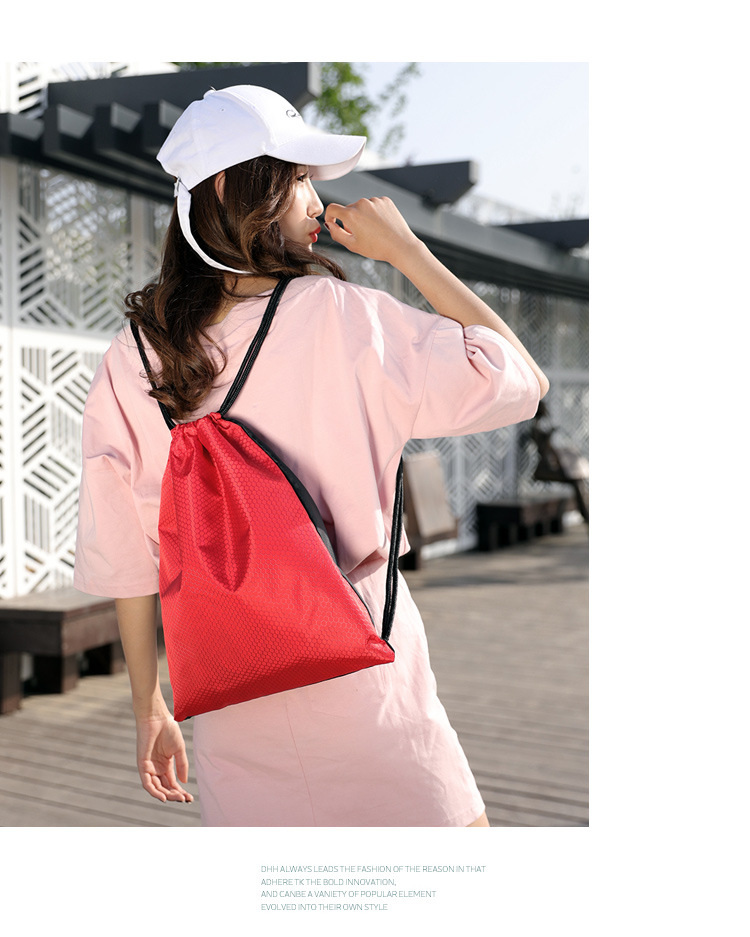 Lightweight Backpacks Drawstring Backpack Men and Women Foldable Backpack New Waterproof Travel Travel Mountaineering Bag Sports Bag