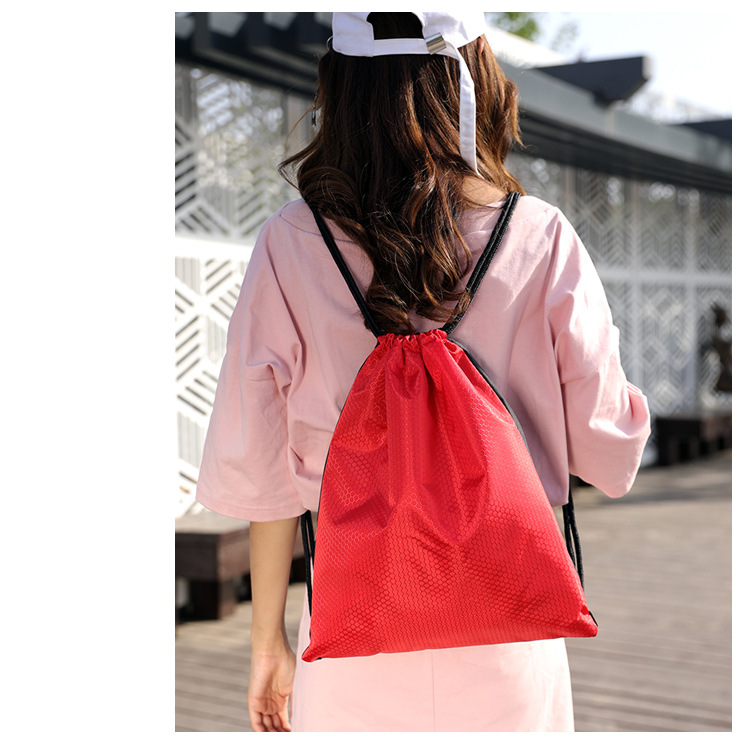 Lightweight Backpacks Drawstring Backpack Men and Women Foldable Backpack New Waterproof Travel Travel Mountaineering Bag Sports Bag