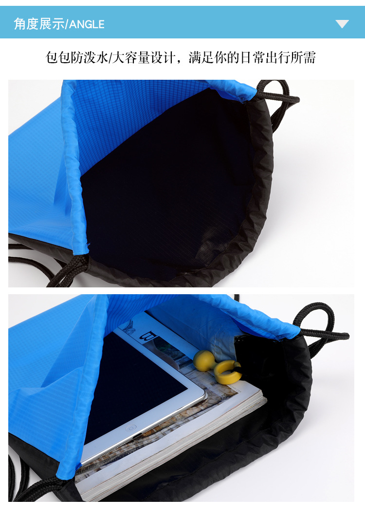 Lightweight Backpacks Drawstring Backpack Men and Women Foldable Backpack New Waterproof Travel Travel Mountaineering Bag Sports Bag