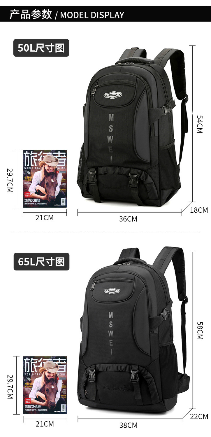 Free Shipping Backpack Men's Large Capacity Travel Bag Women's Business Traveling Luggage Bag Waterproof Outdoor Mountaineering Bag Sports Schoolbag Man Pair Free Shipping Backpack Men's Large Capacity Travel Bag Women's Business Traveling Luggage Bag Waterproof Outdoor Mountaineering Bag Sports Schoolbag Man Pair