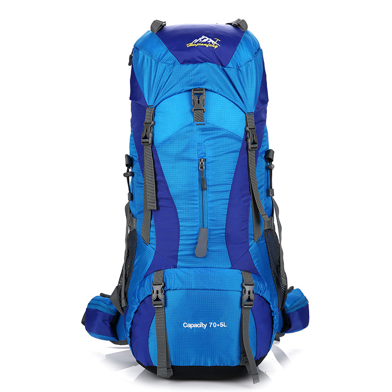 Hu Wai Jian Feng New Professional Mountaineering Bag Outdoor Camping Backpack Large Capacity Casual Fashion Men&#039;s and Women&#039;s Backpack