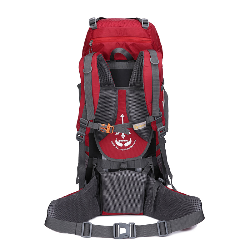 Outdoor Backpack Mountaineering Bag Shoulder Bag 60L Men&#039;s and Women&#039;s Large Capacity Casual Travel Bag Exercise Travel Bag Hiking Bag