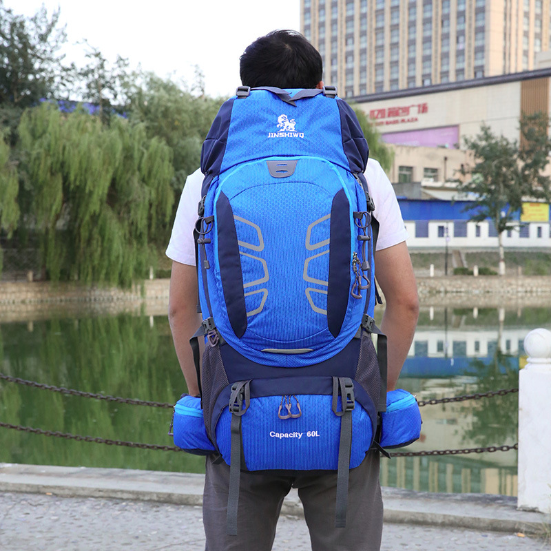 Outdoor Backpack Mountaineering Bag Shoulder Bag 60L Men&#039;s and Women&#039;s Large Capacity Casual Travel Bag Exercise Travel Bag Hiking Bag