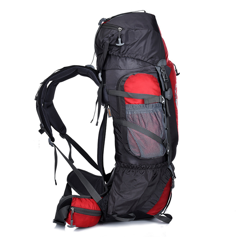 Factory Professional Mountaineering Bag Bracket Backpack Waterproof Outdoor Travel Backpack Hiking Back Bag 80L