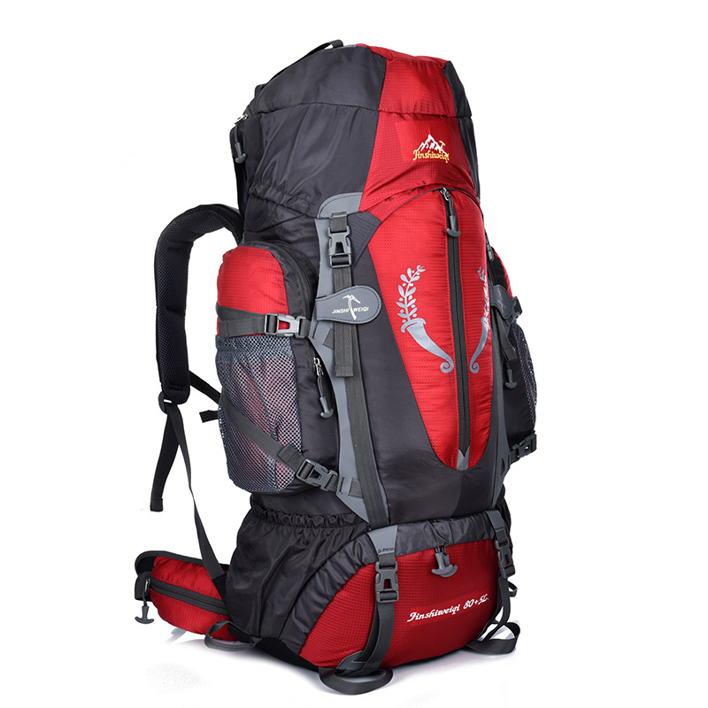 Factory Professional Mountaineering Bag Bracket Backpack Waterproof Outdoor Travel Backpack Hiking Back Bag 80L