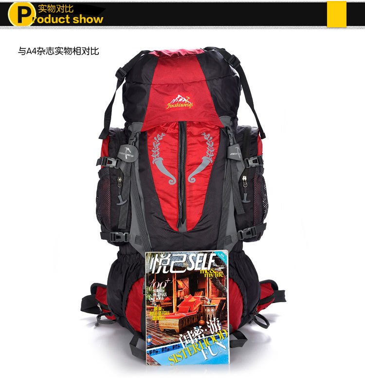 Factory Professional Mountaineering Bag Bracket Backpack Waterproof Outdoor Travel Backpack Hiking Back Bag 80L Factory Professional Mountaineering Bag Bracket Backpack Waterproof Outdoor Travel Backpack Hiking Back Bag 80L