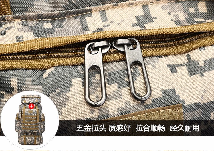 Men's 70 Liters Travel Large Capacity Backpack Camping Luggage Backpack Travel Military Camouflage Outdoor Mountaineering Bag Men's 70 Liters Travel Large Capacity Backpack Camping Luggage Backpack Travel Military Camouflage Outdoor Mountaineering Bag