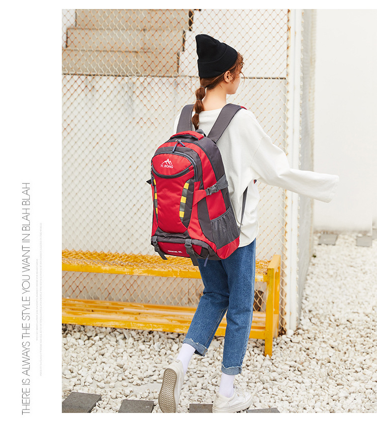 Factory Direct Sales Ins New Style Travel Backpack Men's Backpack Travel Bag Casual Bag Outdoor Mountaineering Bag Female Factory Direct Sales Ins New Style Travel Backpack Men's Backpack Travel Bag Casual Bag Outdoor Mountaineering Bag Female
