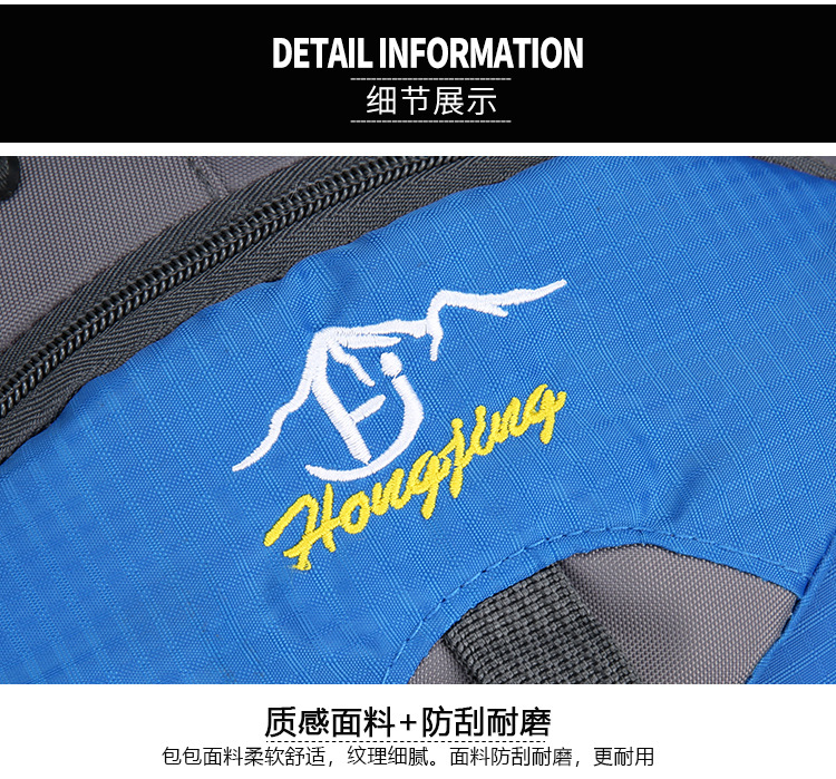 Outdoor 2020 Mountaineering Bag Fashion Sports Travel Bag Sports Bag Multi-Functional Nylon Cloth Backpack Computer Backpack