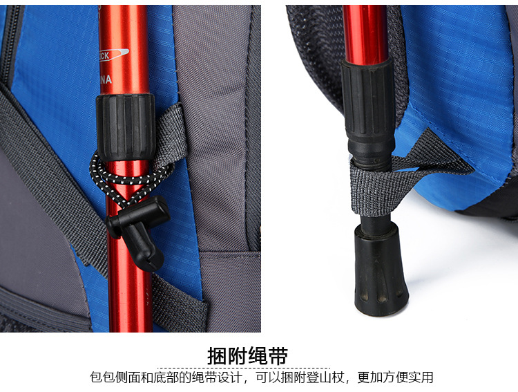 Outdoor 2020 Mountaineering Bag Fashion Sports Travel Bag Sports Bag Multi-Functional Nylon Cloth Backpack Computer Backpack