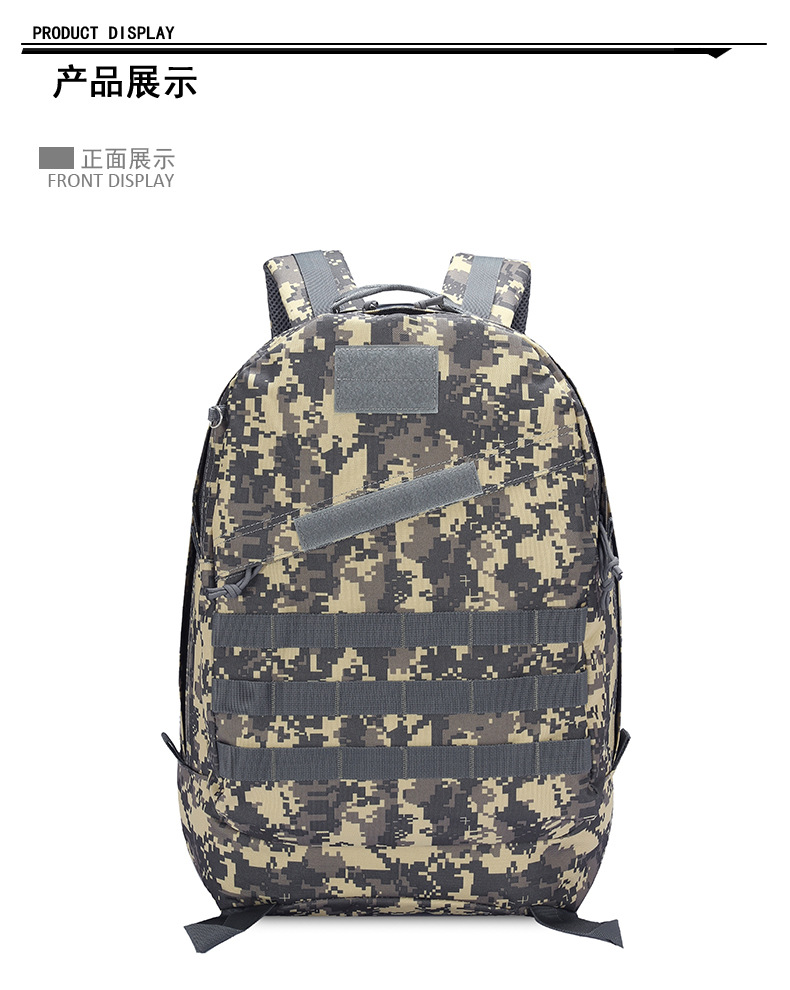 Factory Direct Sales Jesus Survival Backpack Waterproof Camouflage Outdoor Mountaineering Bag Level 3 Backpack Tactical 3D Bag in Stock