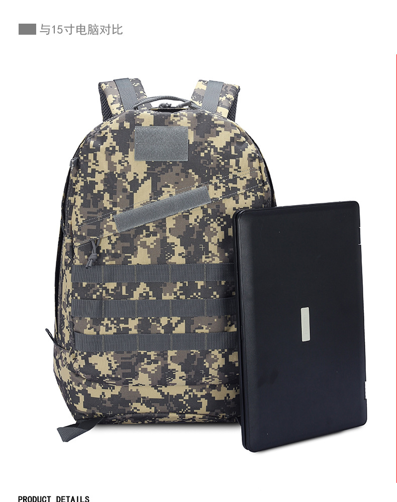 Factory Direct Sales Jesus Survival Backpack Waterproof Camouflage Outdoor Mountaineering Bag Level 3 Backpack Tactical 3D Bag in Stock