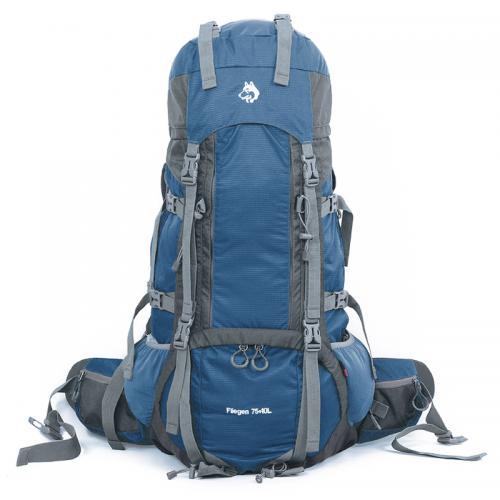 Outdoor backpack hiking riding mountaineering bag rain tear nylon