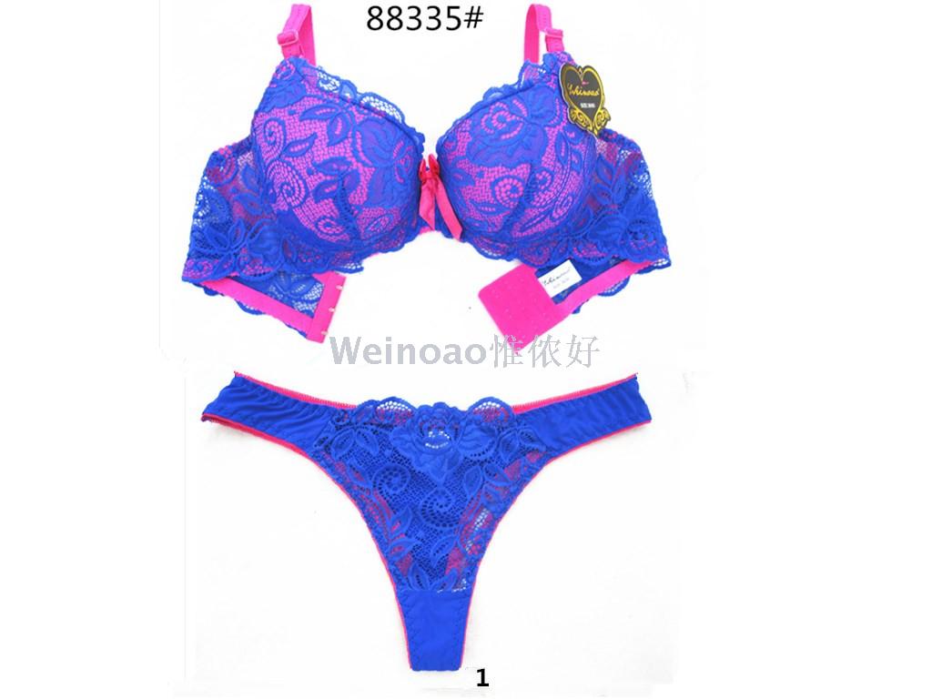Cross-border high-end foreign trade bra set underwear lace bra