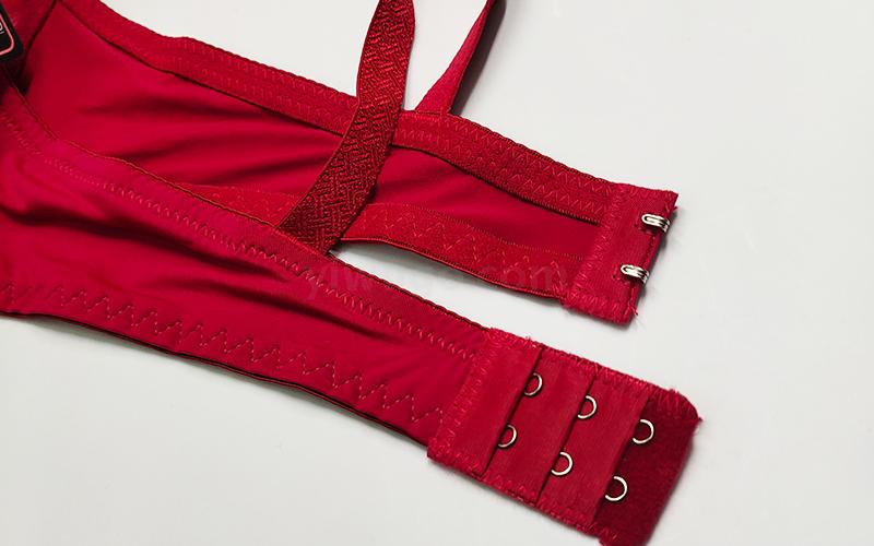 Bra set thick Padded large size with underwire 42-52D large cup panties set