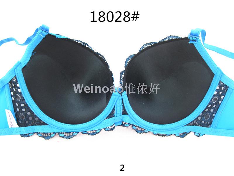 Foreign trade source sexy bra set lace print matching underwear large size underwear set stock