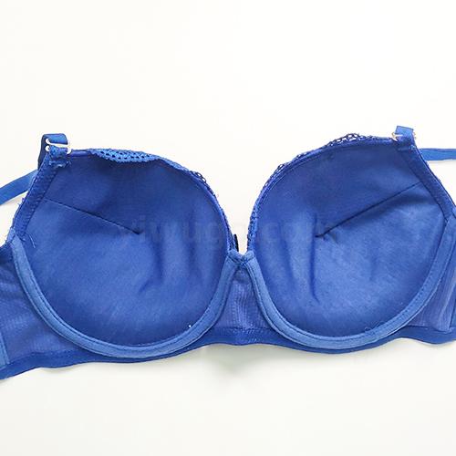 Bra set thick fleshy PUSH UP lace-size with underwire 42-52D Northern size