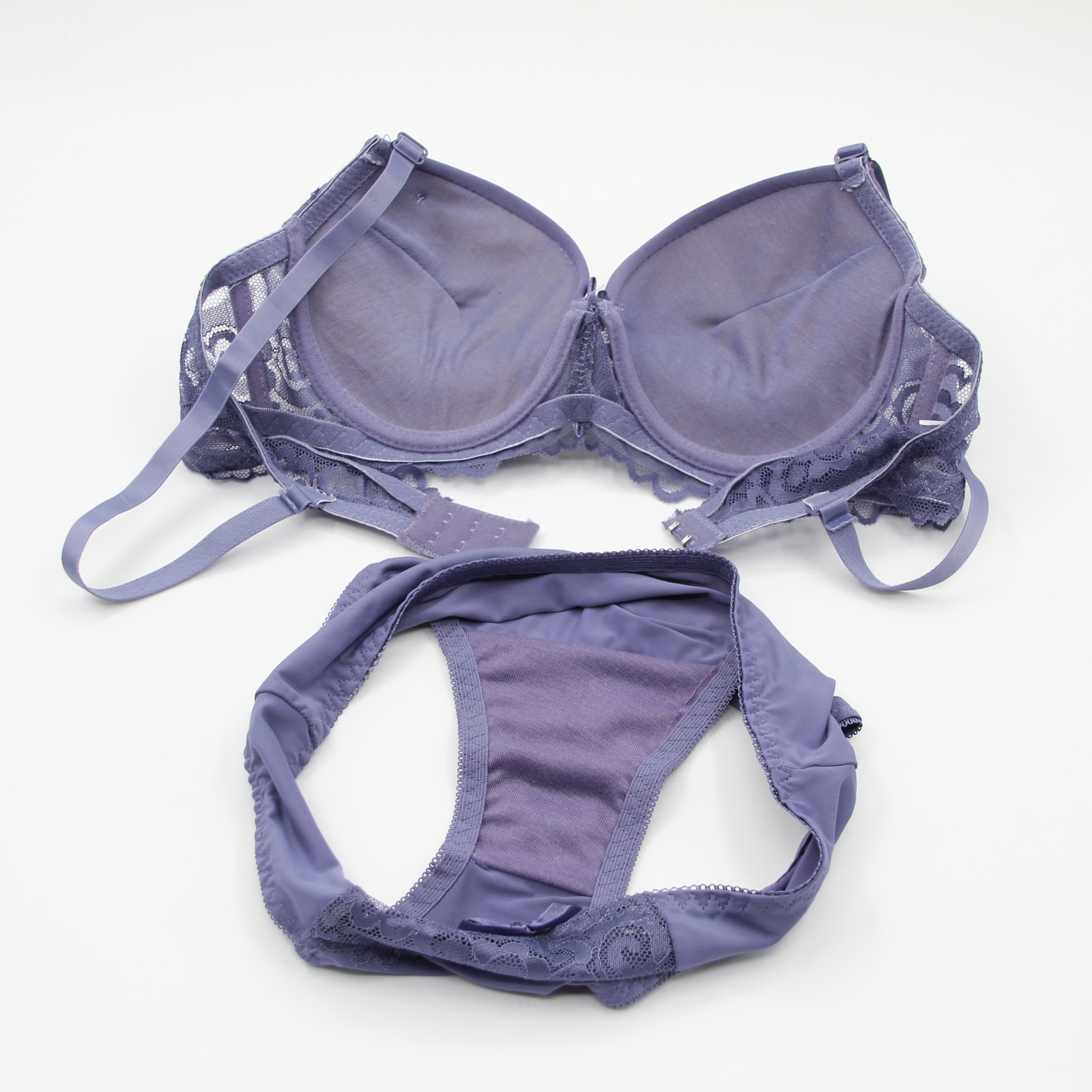 Aolijia high-end lace design nylon high stretch European and American foreign trade bra set spot order Aolijia high-end lace design nylon high stretch European and American foreign trade bra set spot order