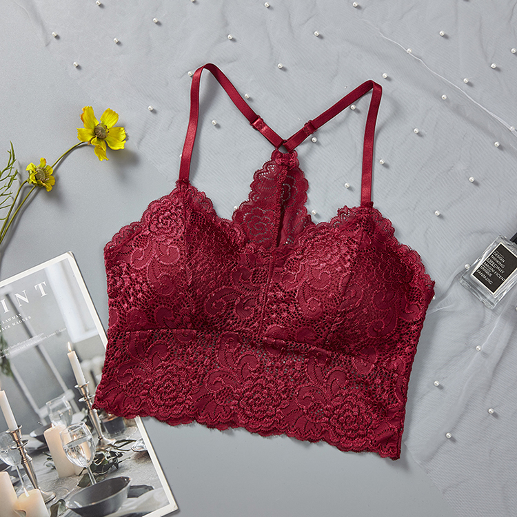 Factory direct sales seamless bra Sexy Lace Strap Lingerie l