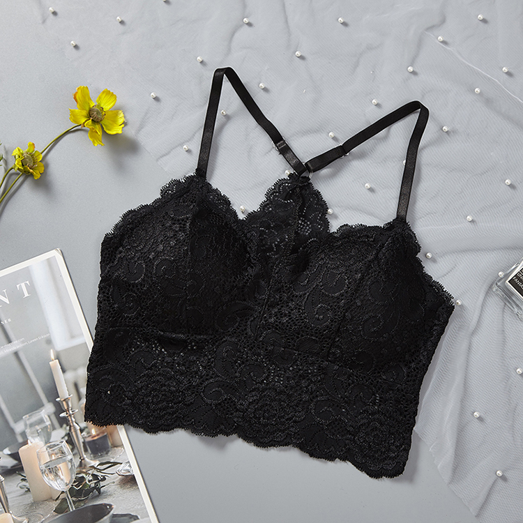 Factory direct sales seamless bra Sexy Lace Strap Lingerie l