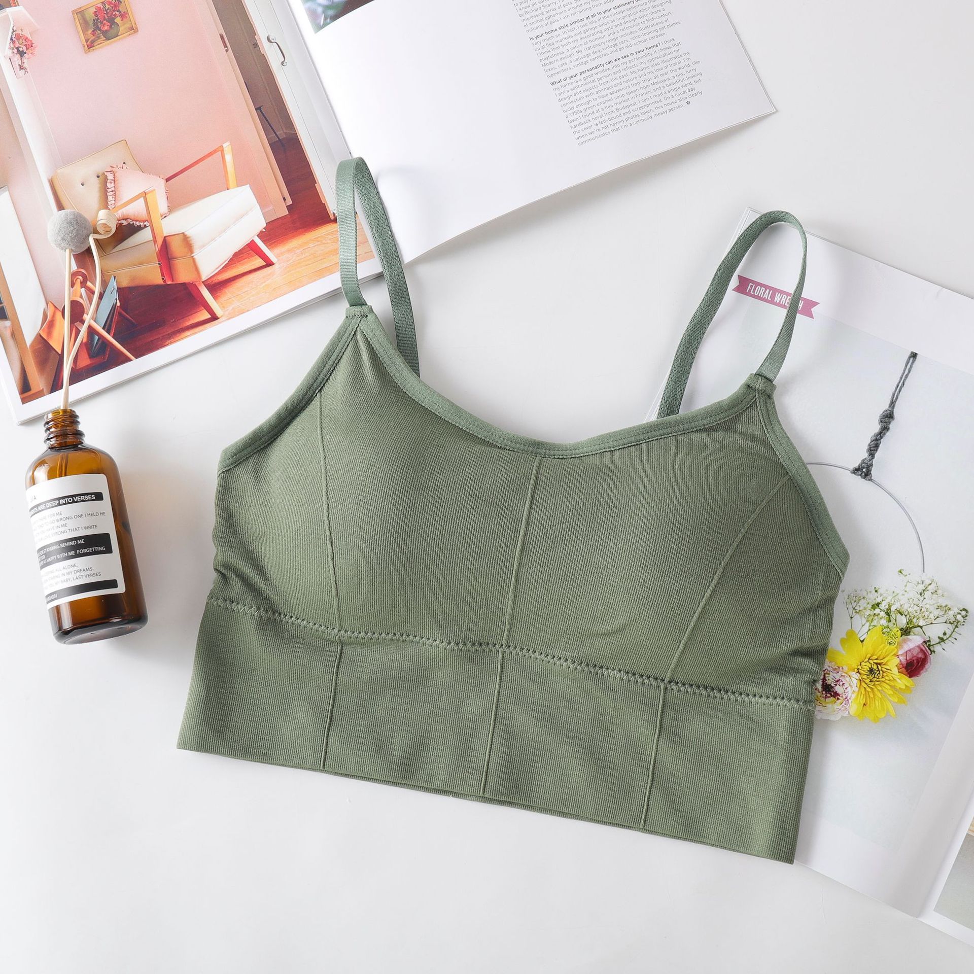 Hot style seamless back bra for girls with Seamless bra without underwire bra for girls with strapless bra Primer