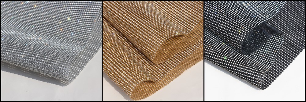 Factory Wholesale Silver Bottom Aluminum Mesh Drill Full Diamond 3mm Hot Melt Adhesive Rhinestone Hot Drilling Board Diamond DIY Stick-on Crystals Customizable