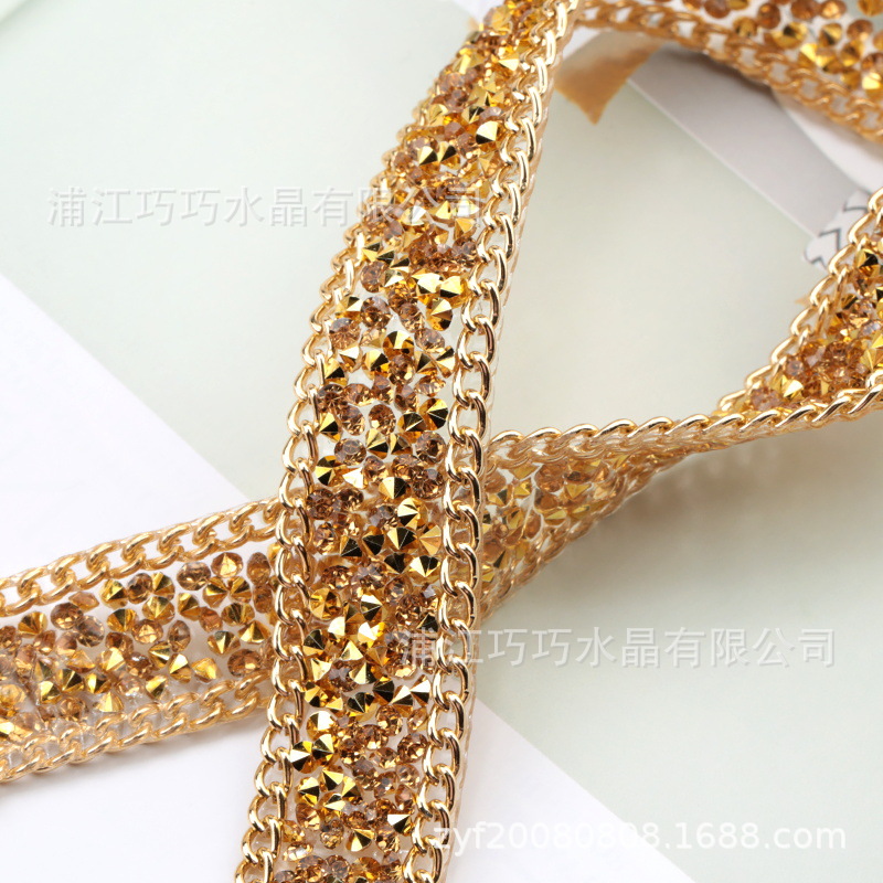 Cross-Border Clothing Accessories Hot Drilling Drill Article Hot Melt Adhesive Diamond Band DIY Ornament Accessories Cross-Border Clothing Accessories Hot Drilling Drill Article Hot Melt Adhesive Diamond Band DIY Ornament Accessories