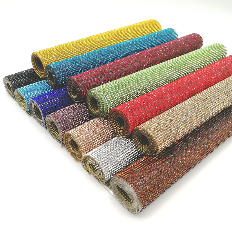 Hot Melt Adhesive Hot Drilling Glue Net Adhesive Stick-On Crystals Glass Drill Customized Gang Drill Rhinestone DIY Car Diamond Sticker