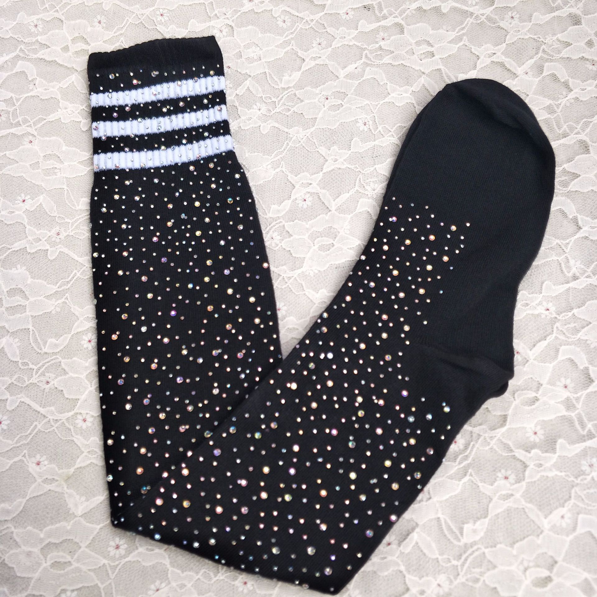 AliExpress Sexy Hot Drilling Knee Socks Stripe Female Stockings Rhinestone Socks Boots N Cotton Socks AliExpress Sexy Hot Drilling Knee Socks Stripe Female Stockings Rhinestone Socks Boots N Cotton Socks
