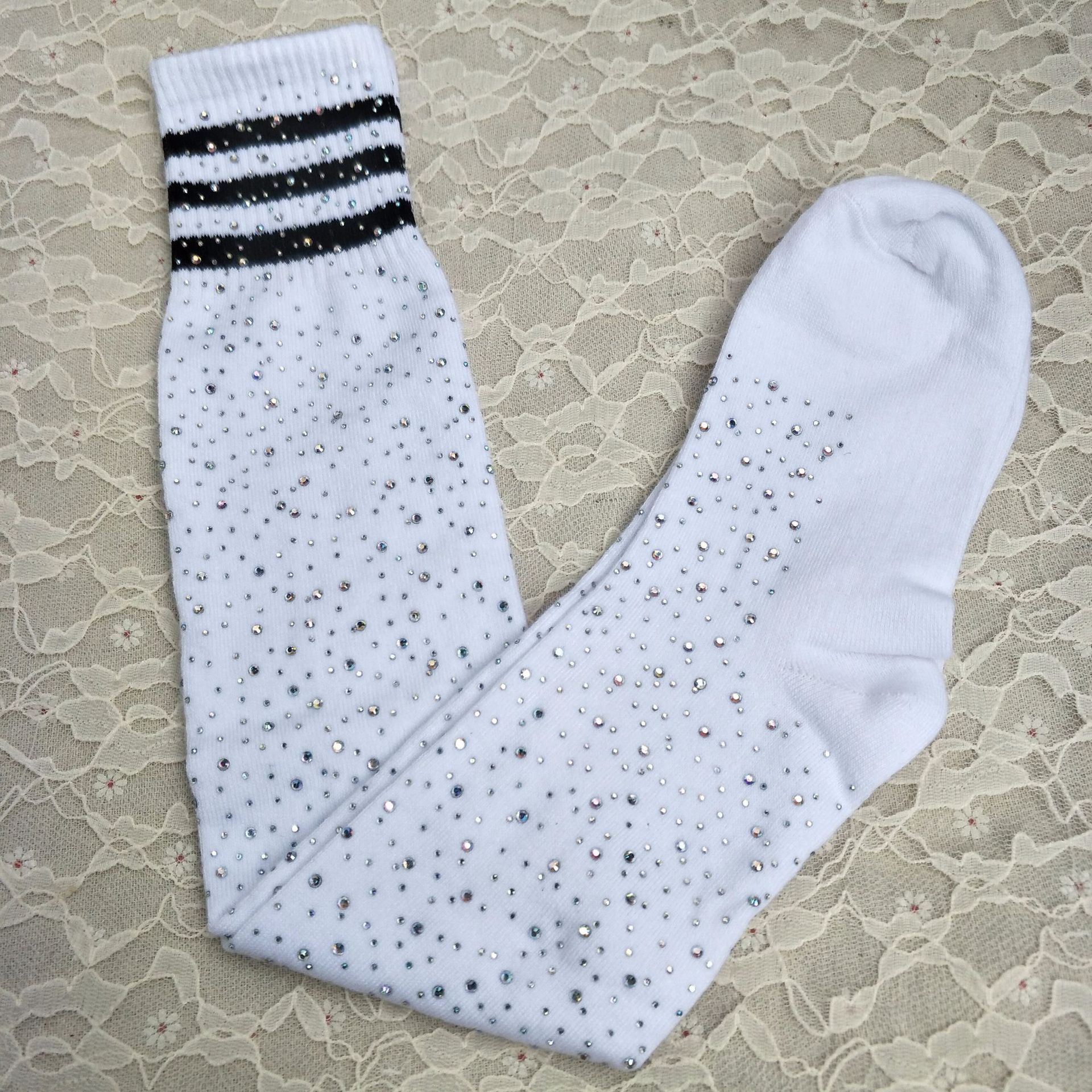 AliExpress Sexy Hot Drilling Knee Socks Stripe Female Stockings Rhinestone Socks Boots N Cotton Socks AliExpress Sexy Hot Drilling Knee Socks Stripe Female Stockings Rhinestone Socks Boots N Cotton Socks