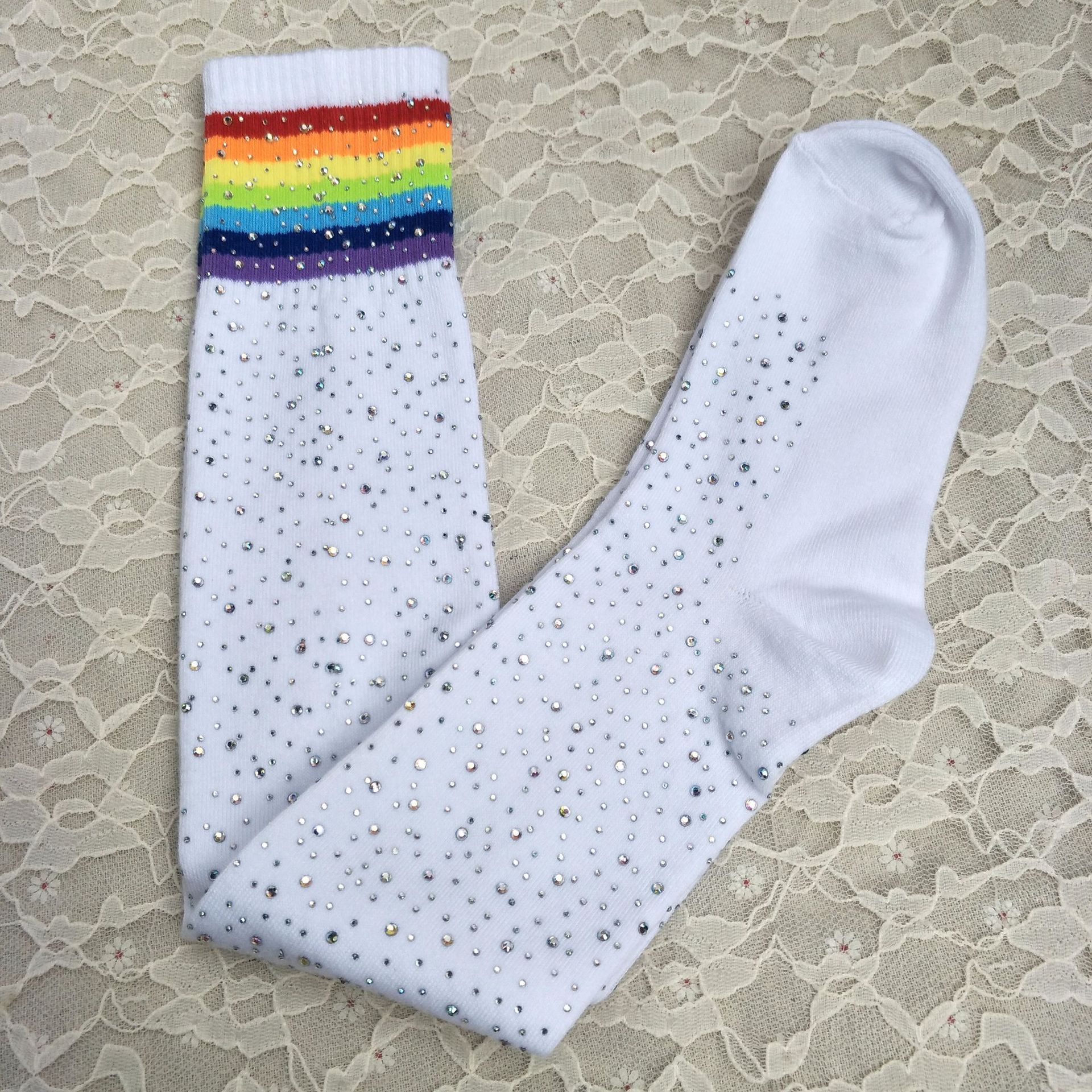 AliExpress Sexy Hot Drilling Knee Socks Stripe Female Stockings Rhinestone Socks Boots N Cotton Socks AliExpress Sexy Hot Drilling Knee Socks Stripe Female Stockings Rhinestone Socks Boots N Cotton Socks