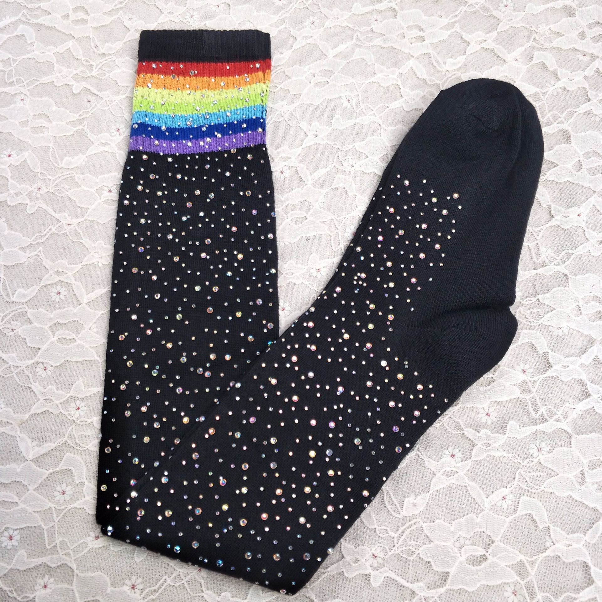 AliExpress Sexy Hot Drilling Knee Socks Stripe Female Stockings Rhinestone Socks Boots N Cotton Socks AliExpress Sexy Hot Drilling Knee Socks Stripe Female Stockings Rhinestone Socks Boots N Cotton Socks