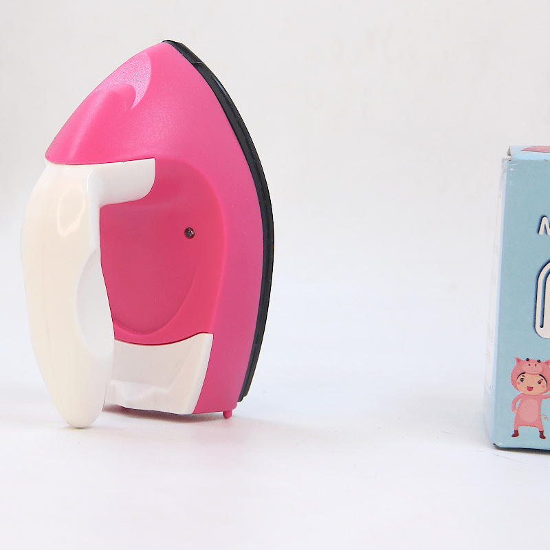 Pinpindoudou Facial Line Filler Children&#039;s Handmade DIY Electric Iron Creative Iron Ironing Machine Mini Small Cloth Sticker Hot Drilling Doll Clothes