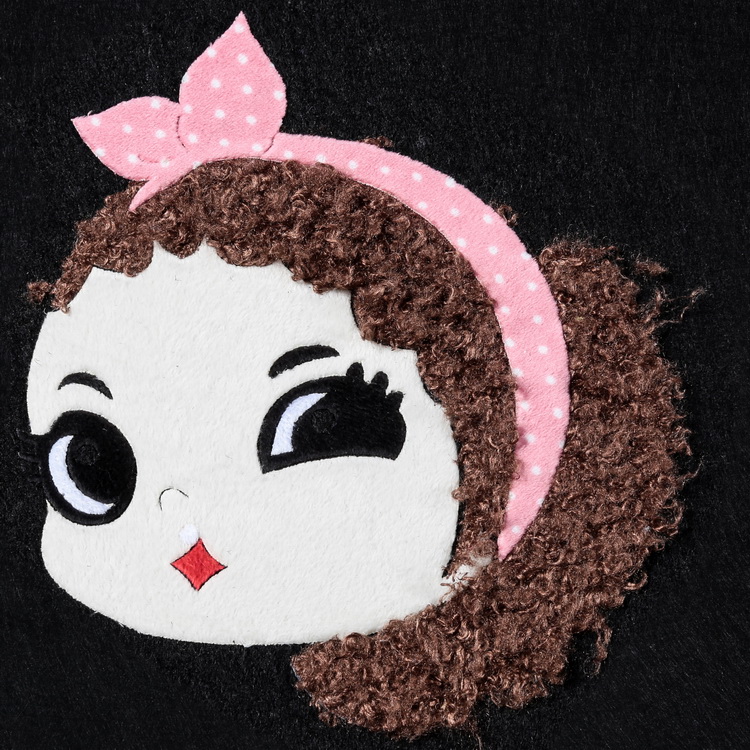 Custom heat press fabric hot fix motif for T-Shirt